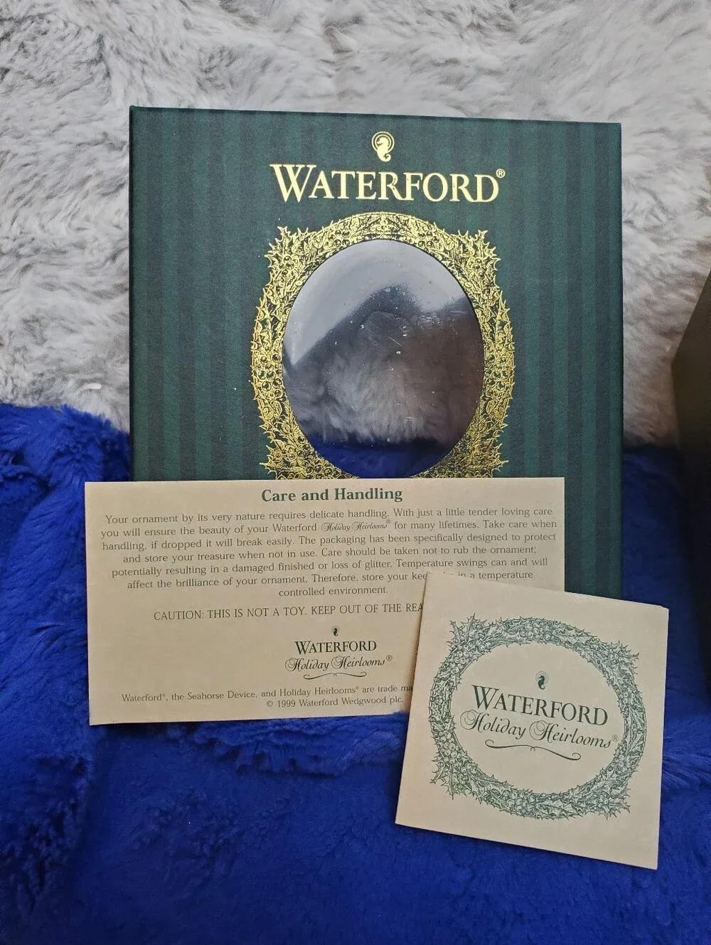 Waterford Holiday Heirloom New Years Celebration Ball 2000 To 2001 Y2K Collector